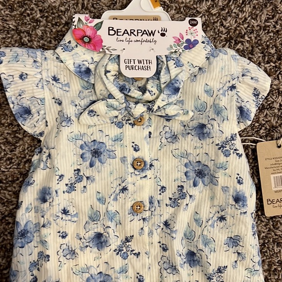 Toddler Romper & Matching headband - Picture 2 of 4